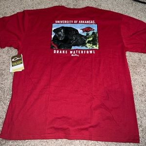 University of Arkansas Drake performance fishing shirt